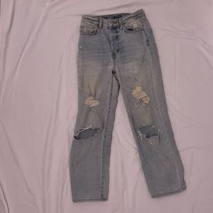 Wild Fable Trendy Ripped Mom Jeans
